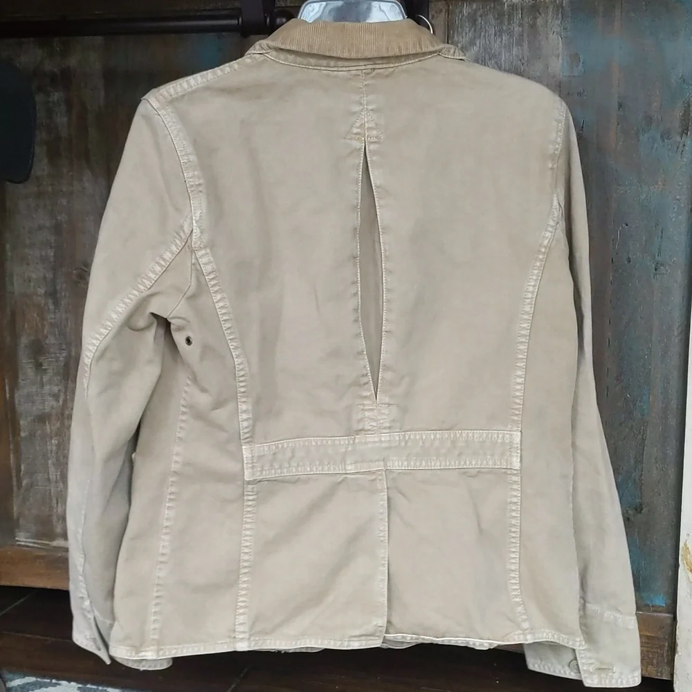 Vintage Y2K J.Crew X Avant Garde Cargo Jacket - Women's Medium - Picture 7 of 7